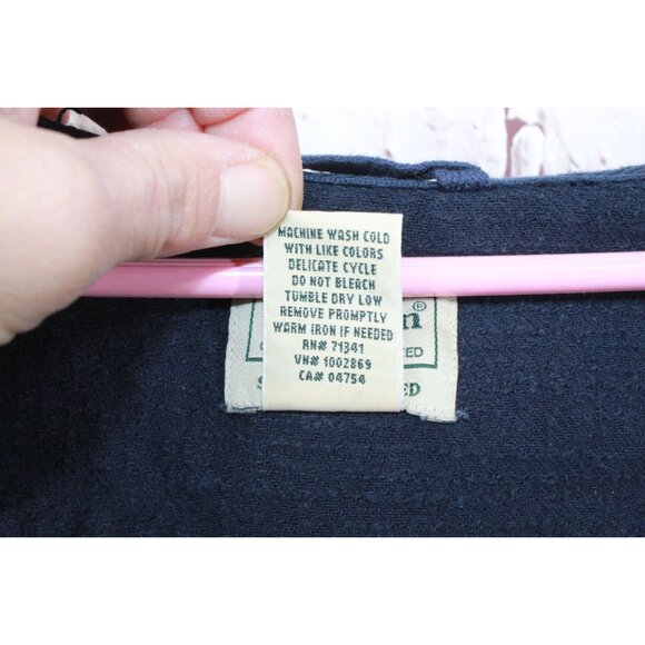 LL Bean 1912 Field Flannel Shirt Hooded Slightly Fitted Untucked Fit L Tall - Picture 8 of 11